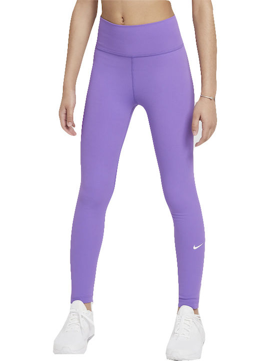 nike one luxe leggings purple