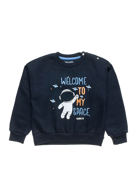 Kinder-Sweatshirt Marineblau