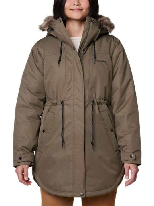 Mountain Ii Mid Insulated Scurtă Jachetă de femei tip parka Stone Green