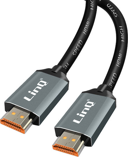 Hdmi 2.1 8k 120hz Ultra Hd Cable Ethernet Length 1.5m Hd-8k15 Linq Black