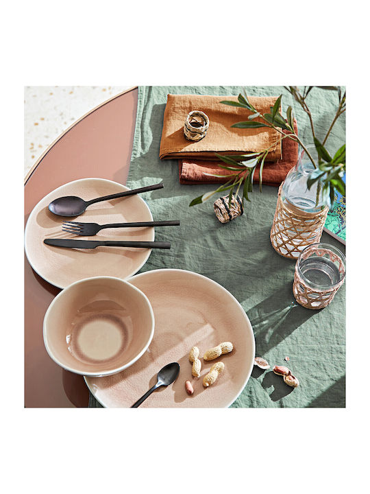 La Redoute Interieurs Față de masă Din Bumbac Set Maro 45x45buc