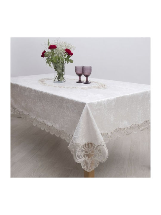 Dimeco Tablecloth 2138 Ecru 160x260cm