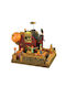 Lemax Christmas Illuminated Decorative Orange with Electric with Music and Movement 26x21.5x20.8cm.