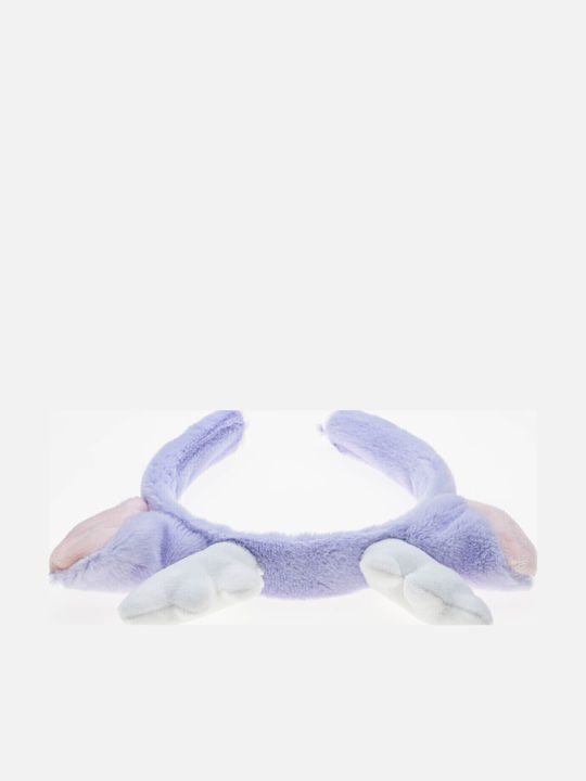 Purple Kids Headband with Ears
