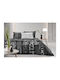 Guy Laroche Πάπλωμα Υπέρδιπλο 220x240εκ. Instyle Charcoal 530 GSM