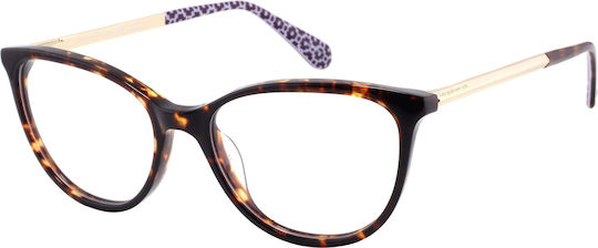 Kate Spade Γυναικείος Σκελετός Cat Eye Καφέ