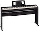 Roland Electric Stage Piano FP-10-BK with 88 Dynamically Keys Built-in Speakers and Connection with Headphones and Computer Black