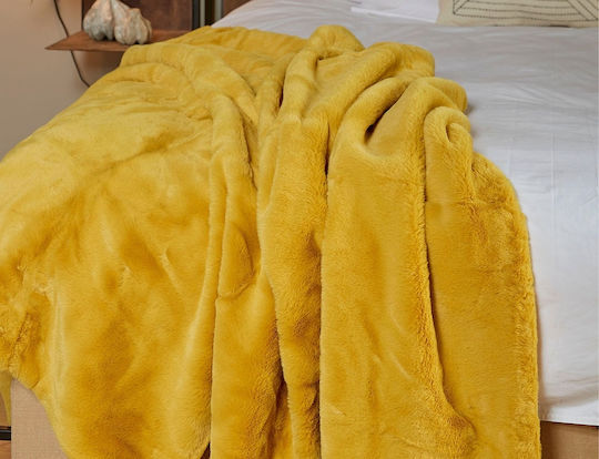 In the mood Collection Μονή 150x200εκ. Yellow