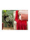In the mood Collection Κουβέρτα Γούνινη Καναπέ 130x180εκ. Red