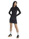 Tiro Q4 Mini Athletic Long Sleeve Black Dress
