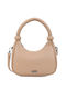 Doca Damen Tasche Schulter Beige