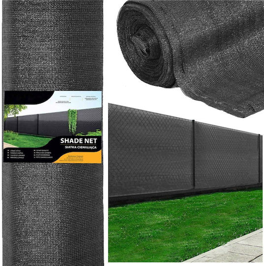 Shade Privacy Net Fence 1.2m Width 50m Length 140g Density Gray