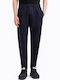 Trousers in Regular Fit Navy
