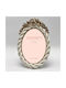 Plastic Photo Frame with Gold Frame
