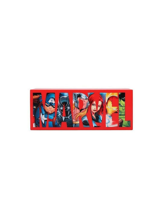 Paladone Παιδικό Διακοσμητικό Φωτιστικό Avengers Logo Light Μαύρο 30x6.5cm