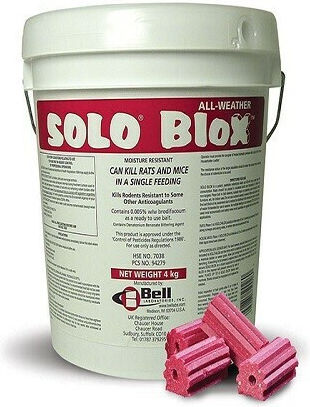 Protecta Ποντικοφάρμακο σε Κύβους Solo Blox 8kg