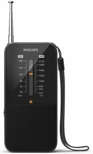 Philips Tar1509 Battery Radio Black