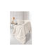 Guy Laroche Elixir Фотьойл Throw Космат 120x160см Екрю