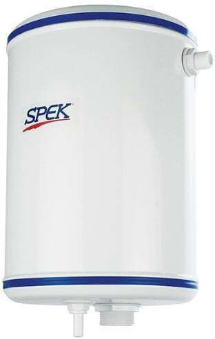 Spek Wall Mounted Metallic Low Pressure Round Toilet Flush Tank