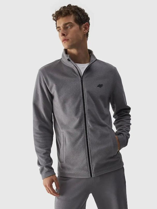 4F Men's Fleece Jacket Gray