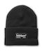 Beanie Unisex Σκούφος Πλεκτός σε Μαύρο χρώμα
