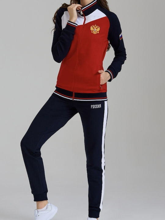 RUSSIA Jogginganzug Rot