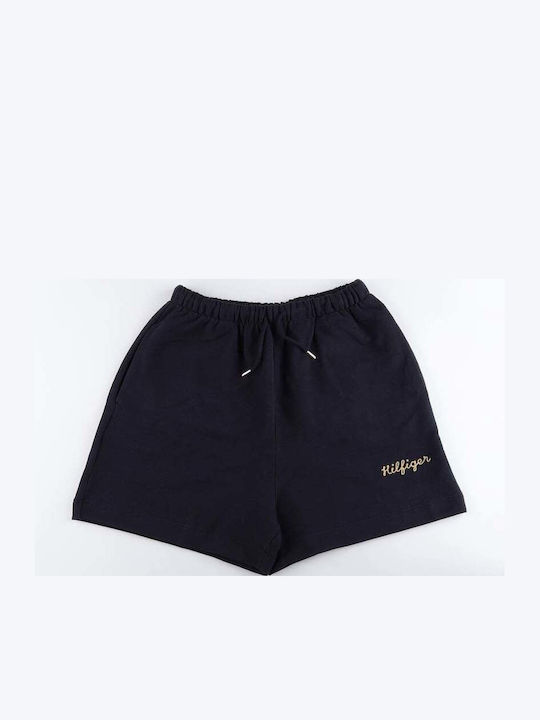 Tommy Hilfiger Γυναικείο Πετσετέ Σορτς Μπλε