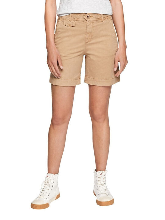 s.Oliver Damen Bermuda Beige