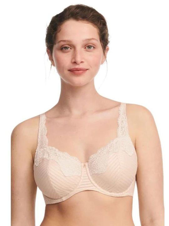Beige Σουτιέν ohne Polsterung mit Bügel