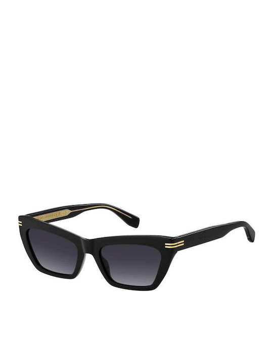 Marc Jacobs Women's Sunglasses with Black Plastic Frame and Black Gradient Lens MJ 1112/S 807/9Ο
