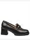 Leather BLOW NERO Medium Heels