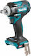 Makita XGT Brushless Impact Wrench Battery 40V Solo with Socket 1/2"