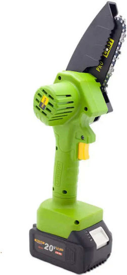 ProCraft PKA18 Akku Kettensäge 1x2Ah Bürstenlos 20V mit Klingenlänge 10cm