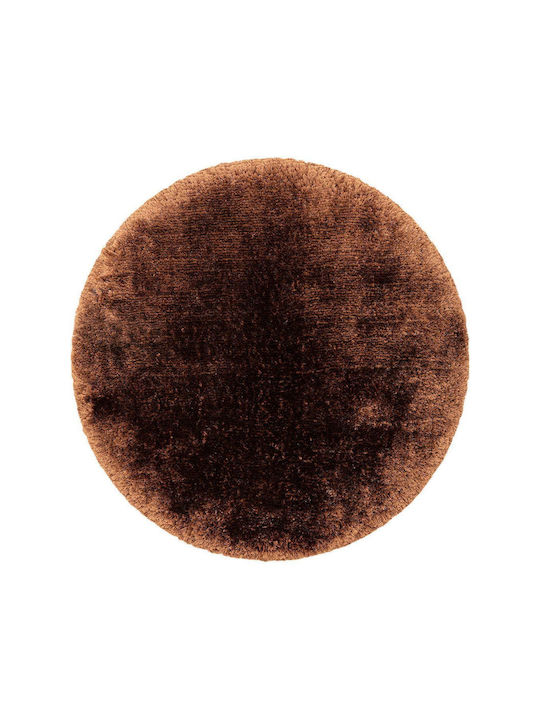 Asiatic London Plush Rug Round Copper