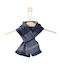 Kids Knitted Scarf Navy Blue