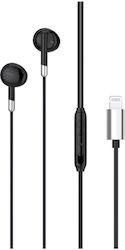 Egoboo In-ear Handsfree Ακουστικά με Βύσμα Lightning Μαύρο Egoboo In-ear Handsfree Ακουστικά με Βύσμα Lightning Μαύρο