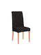 Elastische Abdeckung für Stuhl Black 45x60cm 1Stück