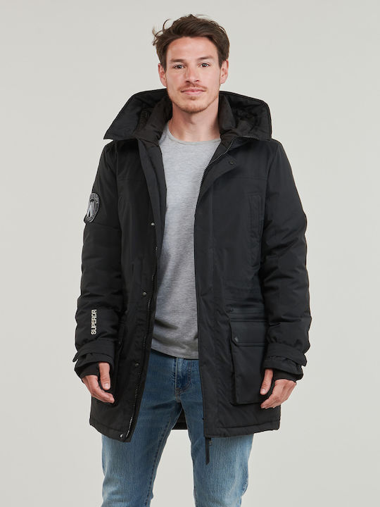 City Winter Jacket Parka Black
