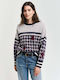 Gant Women's Sweater Woolen with V Neckline Blue