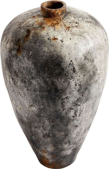 Muubs Vază De Podea Din Ceramică Albă Φ56xΥ100cm