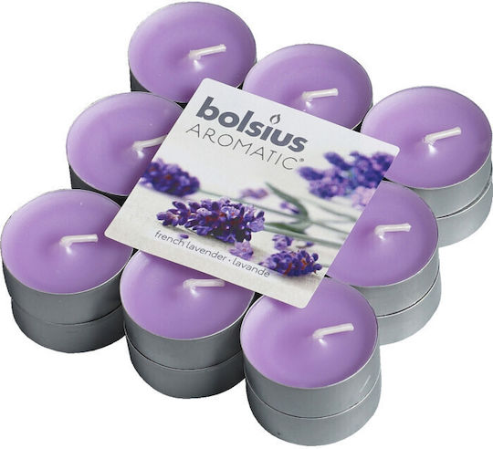 Tealights with Scent Lavender 18pcs