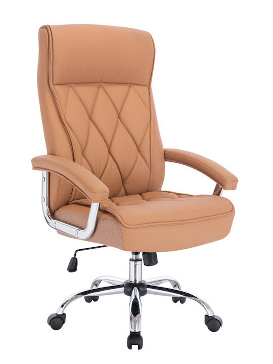 Stuhl Büro mit Armen Comfy Camel Liberta