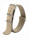 Fabric Strap Nato Beige 22mm