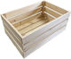 NSwoodenbox Decorative Crate Garden Wooden 45cmx30cmx18cm ns218102