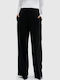 Dama Tesatura Pantaloni Black