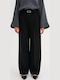 Damen Stoff Hose Black
