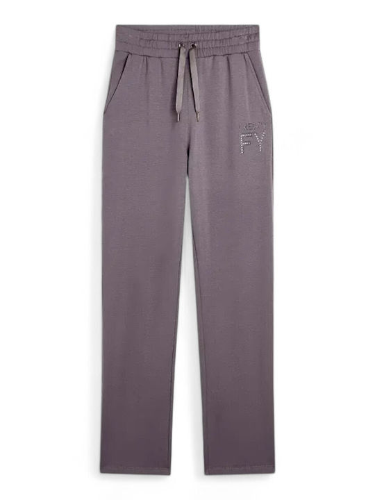 Freddy Women's Fabric Trousers Gray