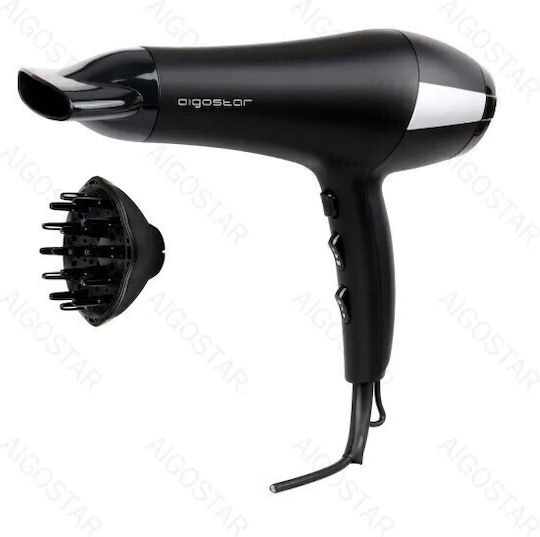 Aigostar Ionic Haartrockner mit Diffusor 2400W
