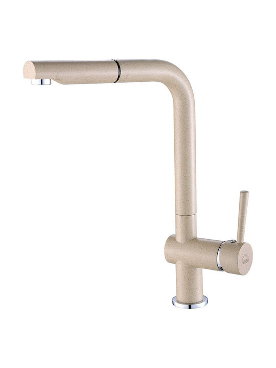 Laveo Luna Küchenarmatur Zähler Beige