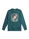 Kinder-Sweatshirt Petrol Foundation